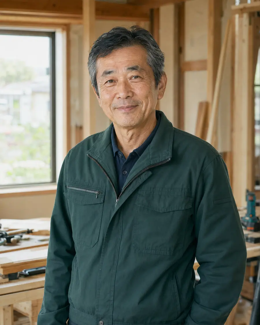 代表・現場担当 佐藤正一(架空人物)
